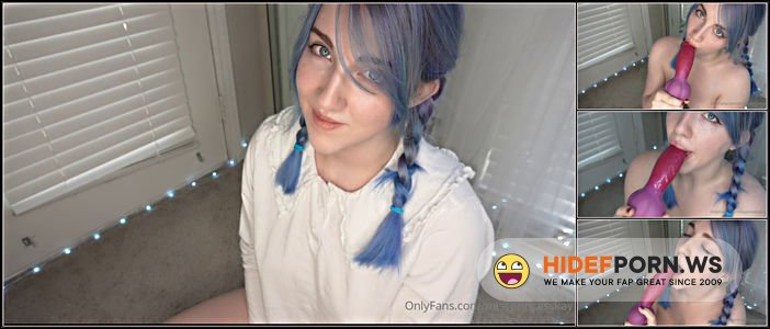 Onlyfans - Miss Princess Kay Sucks A Bizarre Dildo 1 [HD 720p] - 2025