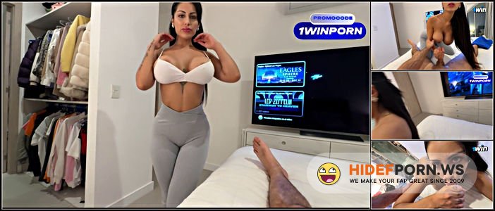 PornHub - Lana Myers - Hot Step-Sister Teases Step Brother With Her Perfect Big Tits [FullHD 1080p] - 2025