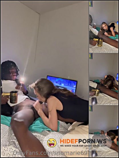 Onlyfans - Snomarie69 Only Fans 23122024 Sucks Black Brother s Cock [FullHD 1080p] - 2025