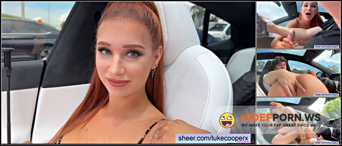 Onlyfans - Madison Morgan Big Tits Curvy Red Head Fucked In Tesla Autopilot 1 [FullHD 1080p] - 2025