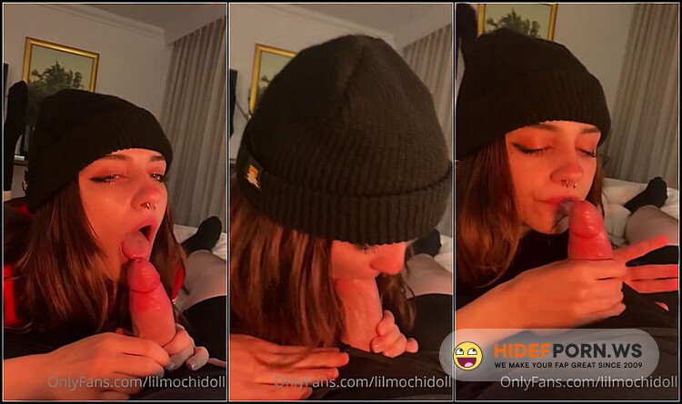 Onlyfans - Lilmochidoll Sucking And Milking His Cock [SD 960p] - 2025