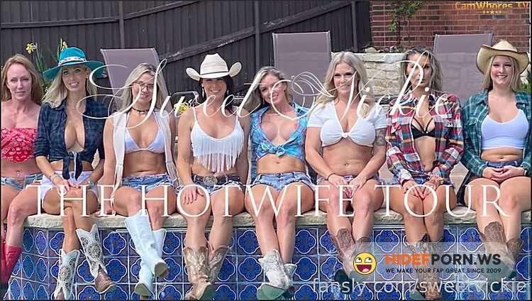 Onlyfans - SweetVickie HotWifeTour Dallas Orgy - Living Room [FullHD 1080p] - 2025