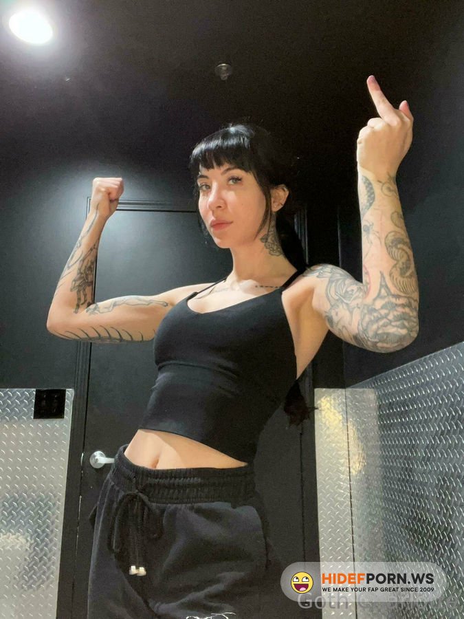 Onlyfans - Goth Charlotte Clip 117 [FullHD 1080p]