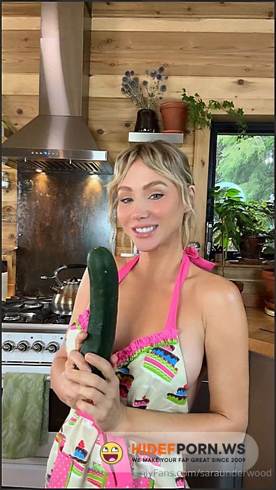 Sara Jean Underwood @saraunderwood  POV Biggest Cucumber To Date Ever [SD 1920p] - 2025