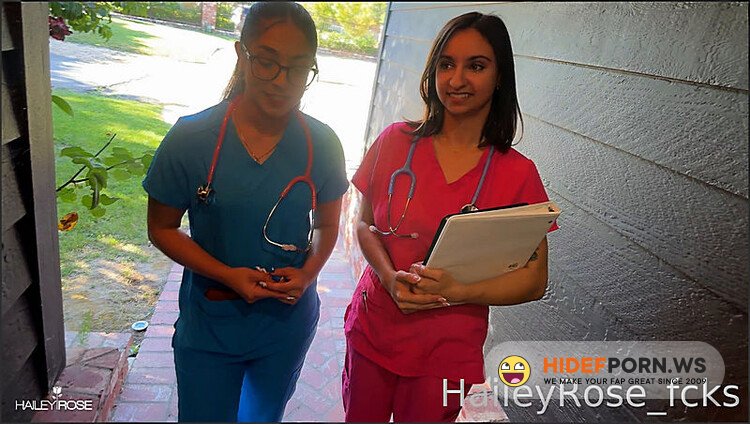 Hailey Rose – Two Hot Nurses Cum Over For A Physical [UltraHD 4K 2160p] - 2025