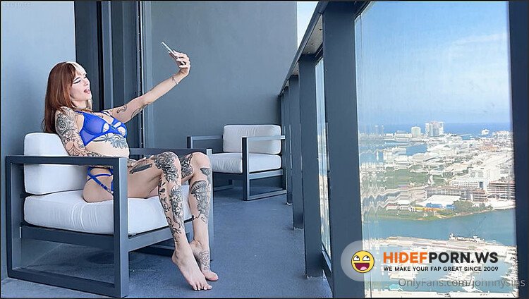 OF JohnnySins SallyDinosaur Miami Airbnb Guest Fucked On My Balcony 1080p [FullHD 1080p] - 2025