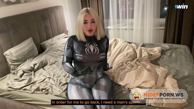Onlyfans - Spider Girl Took a Dick In Her Pussy To Get Back To Her Universe Blondessa [FullHD 1080p]