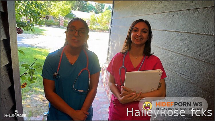 Hailey Rose  Two Hot Nurses Cum Over For A Physical [UltraHD 4K 2160p] - 2025