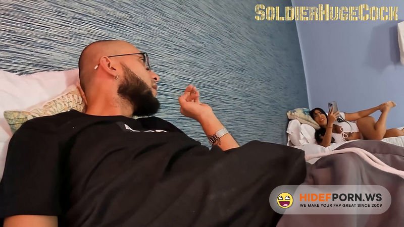 Onlyfans - Several Content Creators Shared An Apartment And I Had To Share a Room With The Beautiful LatinBeaut SoldierHugeCock [FullHD 1080p]