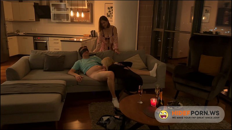 Onlyfans - Surprise For Husband, Wife Brings a Sexy Blonde For Him To Fuck Mintaxxx69 [FullHD 1080p]