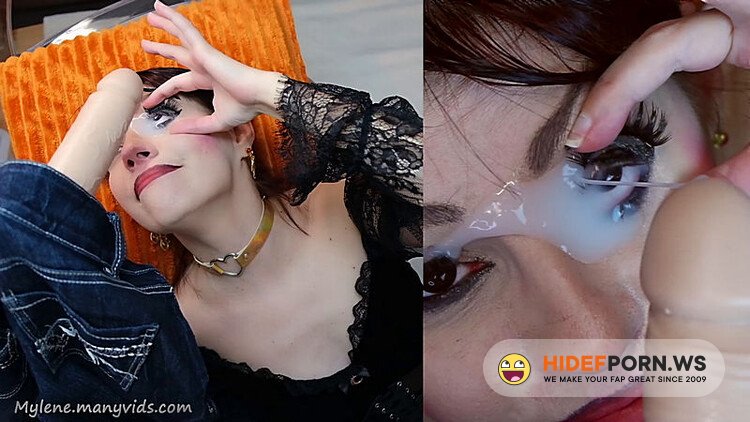Onlyfans/ManyVids - Mylene – Cum Slut, , Condoms On Face, Sperm In Eyes [FullHD 1080p] - 2025