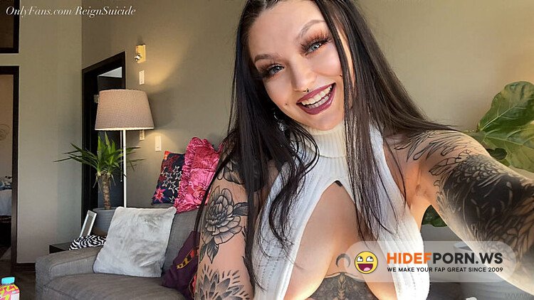 Onlyfans/ManyVids - Reigna Malice @reignsuicide  Dildo Fuck [FullHD 1080p] - 2025