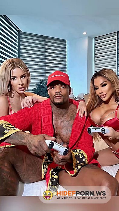 Onlyfans/ManyVids - Iamjasonluv  Ema Karter And CJ Miles Sneak Into Jason Luvs To Play With T [SD 1280p] - 2025