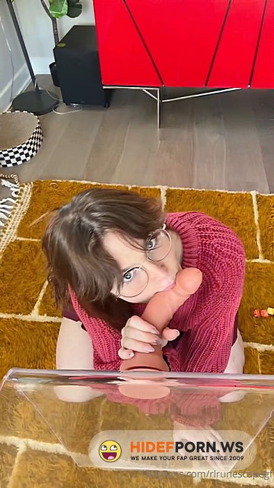 Onlyfans/ManyVids - RLrunescapeGF  Dildo Blowjob  Assjob [SD 1920p] - 2025