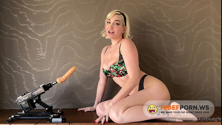 Onlyfans/ManyVids - Skye Blue Penetrated By Her Sex Machine 720p [HD 720p] - 2025