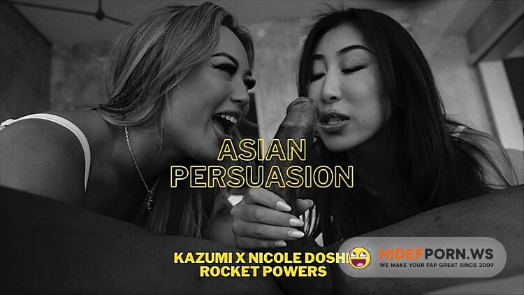 Onlyfans/ManyVids - RocketPowersXXX  Asian Persuasion Ft Kazumi x Nicole Doshi Squirting Amp Rimjob [UltraHD 4K 2160p] - 2025