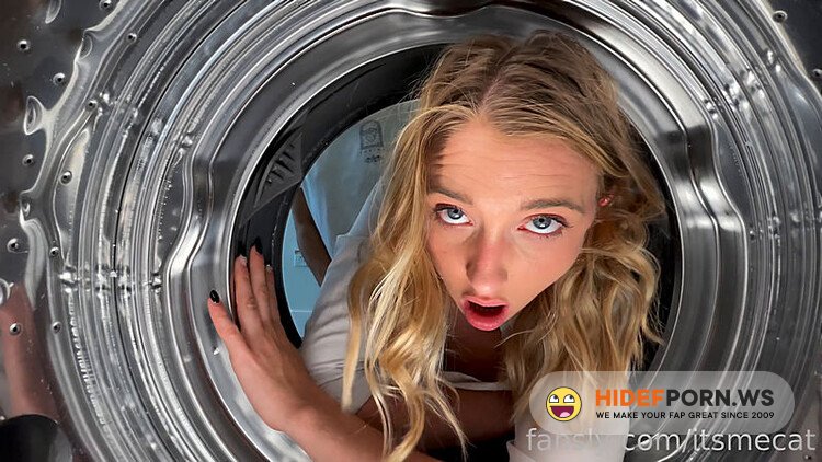 Onlyfans/ManyVids - Itsmecat  Stuck In The Washing Machine [2K 1440p] - 2025