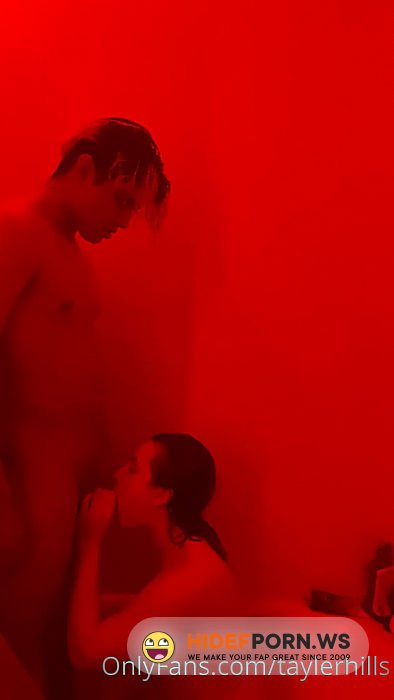 Onlyfans - Tayler Hills @realtaylerhills   Shower Blowjob [SD 1920p] - 2025