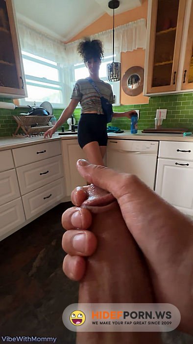 Onlyfans/ManyVids - VibeWithMommy Big Cock Stepson Sprays Stepmoms Ass With Huge Cum Load [SD 1920p] - 2025
