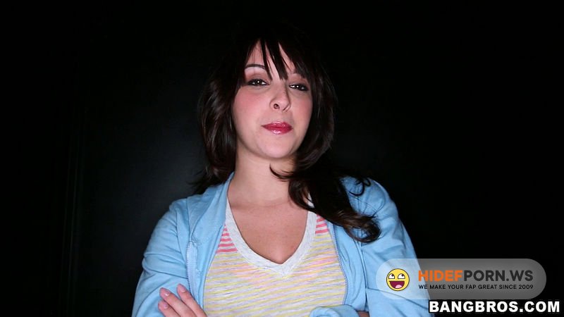 GloryHoleLoads.com/BangBros.com - Natalie Heart - Sexy Amateur Brunette Gets A Face full Of Cum [HD 720p]