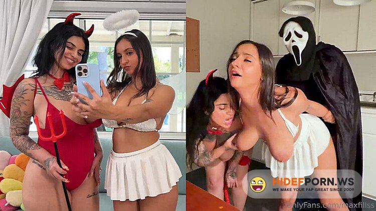 Onlyfans/ManyVids - Azzy Star  Hailey Rose With Max Fills [FullHD 1080p] - 2026