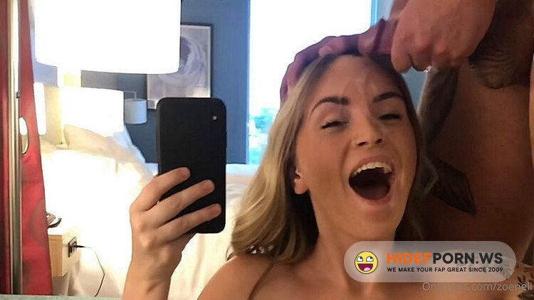 Onlyfans/ManyVids - Zoeneli  Spit Roasted With My Dildo [FullHD 1080p] - 2026