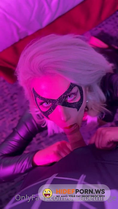 Onlyfans/ManyVids - Elizabeth Rage @elizabethrage   Black Cat BJ FULL [SD 1280p] - 2026