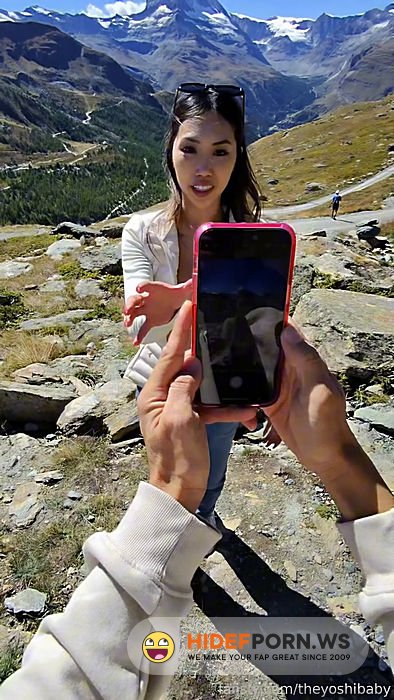 Onlyfans/ManyVids - Yoshi Baby  Outdoor Sex In Matterhorn With Stranger [SD 1920p] - 2026