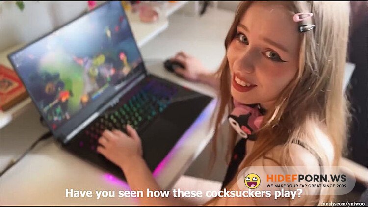 Onlyfans/ManyVids - Yuiwoo Fucks A Cock After Playing A Game [HD 720p] - 2026