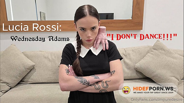 Onlyfans - Allen Swift Lucia Rossi In Wednesday Addams Costume 720p [HD 720p] - 2026