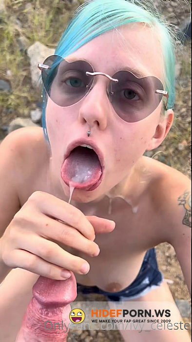 Onlyfans/ManyVids - Ivy Celeste Sucks a Dick Outdoors 1440p [SD 1440p] - 2026