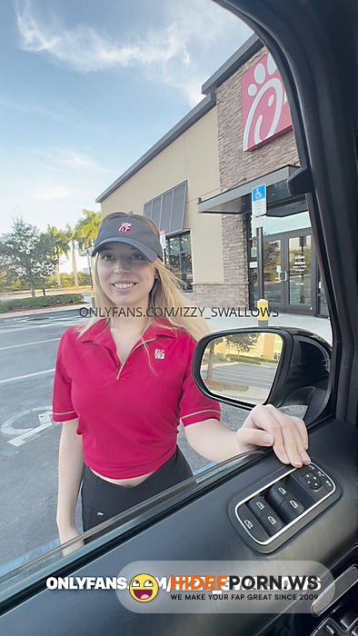 Onlyfans - Izzy Swallows  Chick Fil A Car Fucking [SD 1920p] - 2026