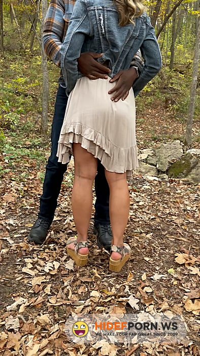 Onlyfans - WanderingWife  BBC Creampie Outside On Walking Trail [SD 1280p] - 2026