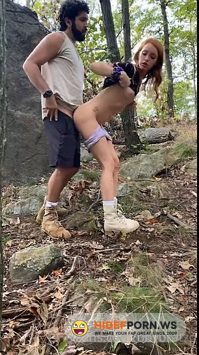 Onlyfans - Zoey Luna, Horny Couple Fucking In The Woods Video Leaked [SD 720p] - 2026