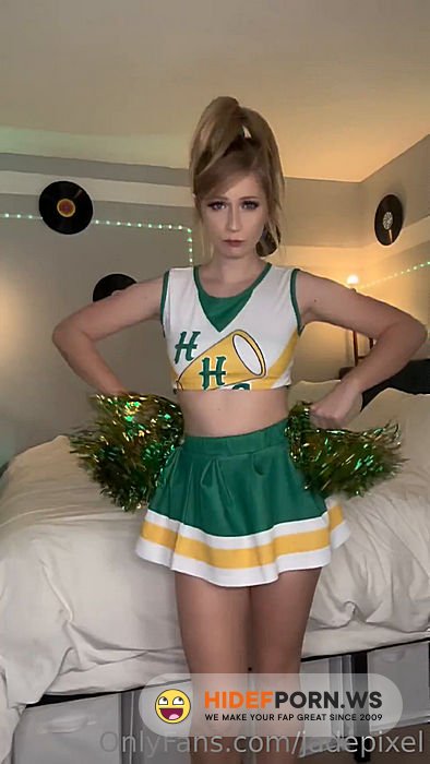 Onlyfans - Bella Lynn Aka Jade Pixel  Daddy Caught Me Playing In My Cheerleading Uniform [SD 1920p] - 2026