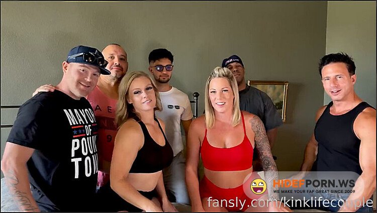 Onlyfans - Kinklifecouple, Blondehotwife1986, Two Hotwives First Gangbang Hookup At Hotel Video Leaked [HD 720p] - 2026