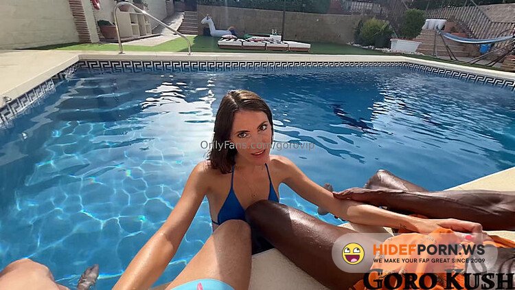 Onlyfans - Gorovip  20250201 COMPLETE TAPE Enjoy The Pool Side 3some With MySweetApple You re Welcome 2 [FullHD 1080p] - 2026