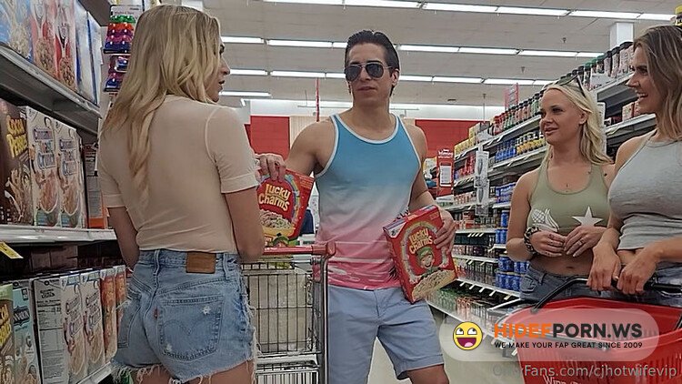Onlyfans - Cjhotwifevip  20230416 When Three Hotwive s Go To The Grocery Store Looking For Cereal And End [FullHD 1080p] - 2026
