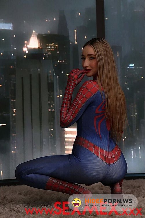 SexMex.xxx - Lula Stocch Spider Girl Banged By Superheroes [FullHD 1080p]