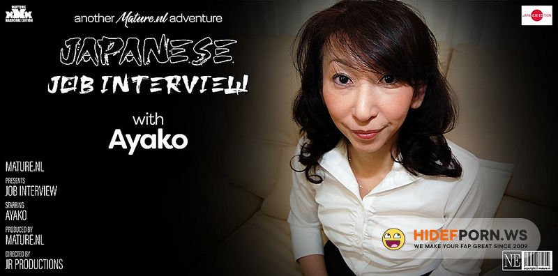 Mature.nl - Skinny Japanese MILF Mako Shinozuka Gets Creampied After Her Job Interview : Mako Shinozuka (45) [FullHD 1080p]