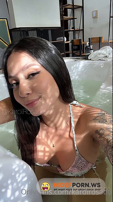 Onlyfans - Karol Rosado Drills a Dildo In The Tub [SD 1440p] - 2026