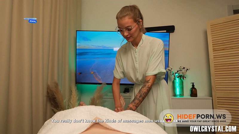 Onlyfans - The Shy Masseuse Couldn’t Resist Her Client’s Big Cock Owl Crystal [FullHD 1080p]