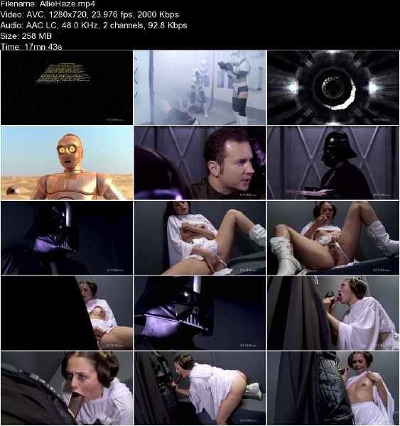 Vivid.com - Allie Haze - Star Wars XXX A Porn Parody [HD 720p]