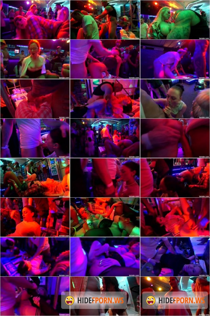 DrunkSexOrgy.com/Tainster.com -  Angel Piaf aka Chaynee, Barra Brass, Bibi Fox, Chelsy Sun, Eileen Sue, Eveline Dellai - COCKS N CLITS Construction Company Part 2 - Cam 2  [SD 540p]