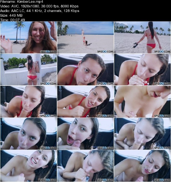 FirstClassPOV.com - Kimber Lee - Blowjob After Beach [FullHD 1080p]