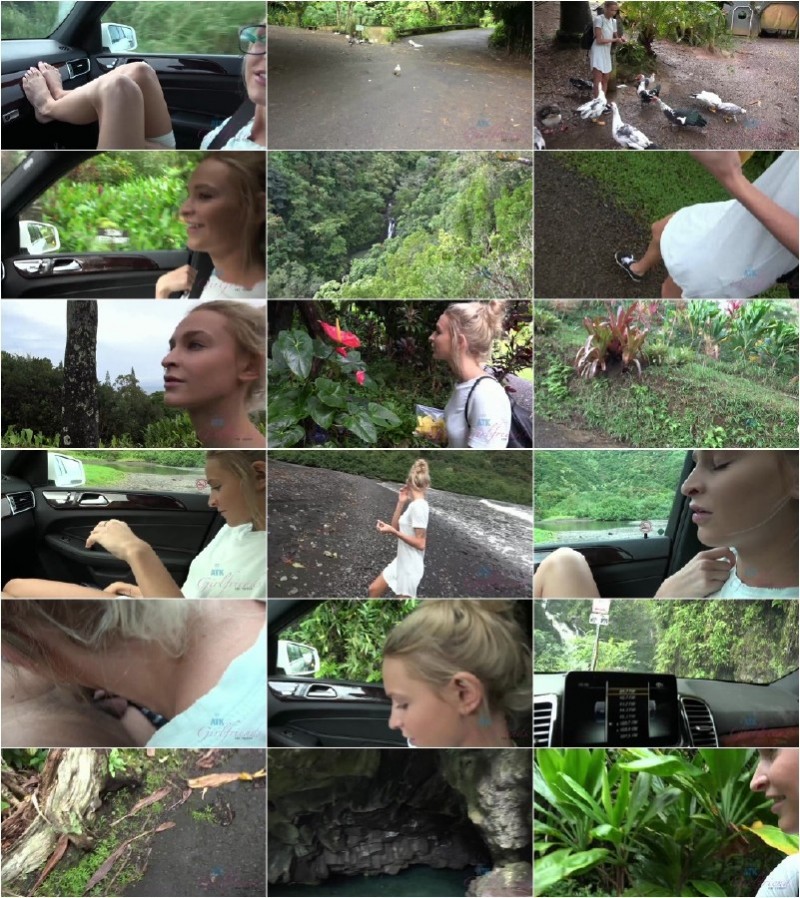 AtkGirlfriends.com - Emma Hix - Emma flashes you on the road to Hana [FullHD 1080p]