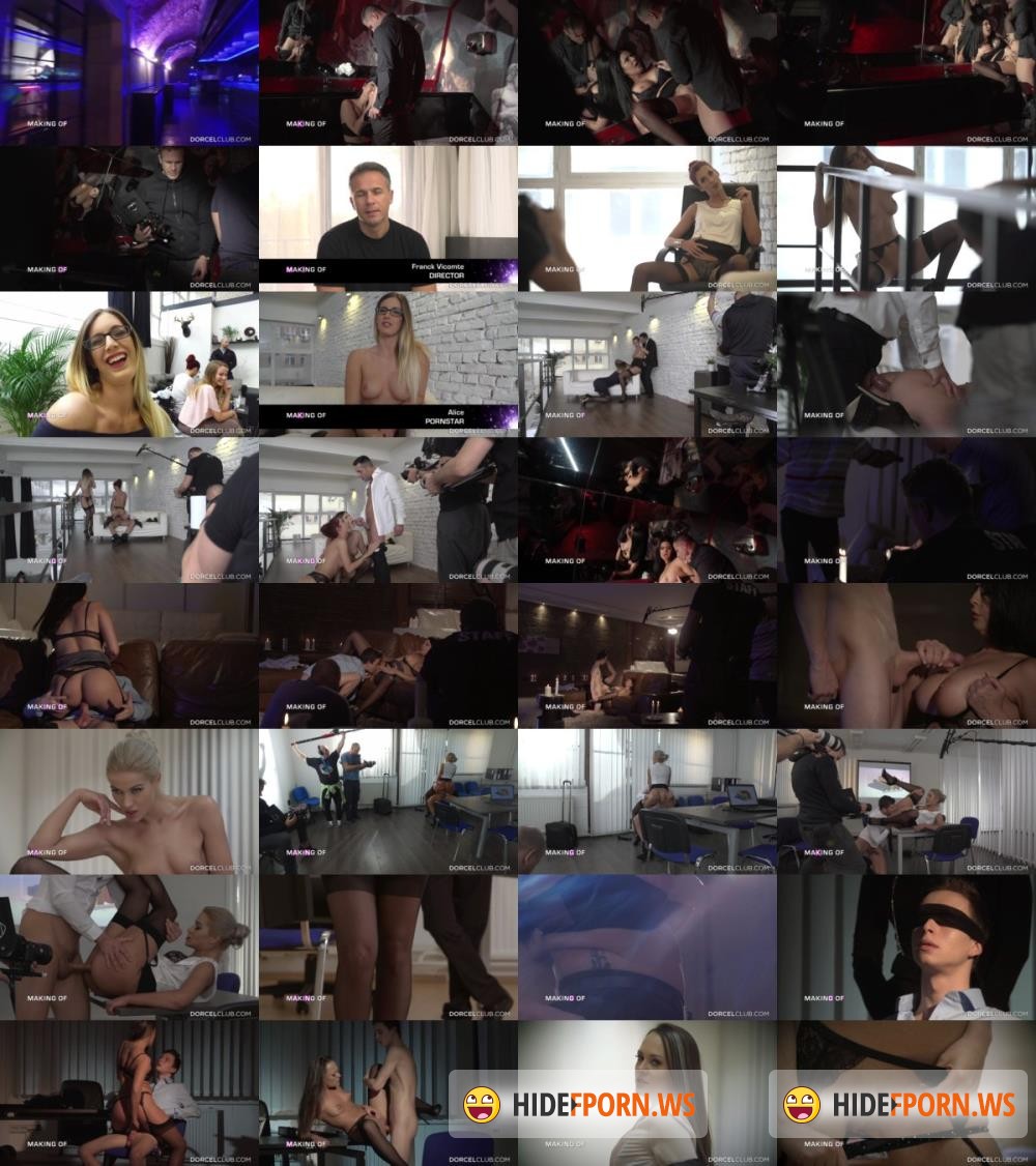 DorcelClub - Blue Angel, Cherry Kiss, Shona River, Mariska, Alice - Making Of - My fathers secretary [FullHD 1080p]