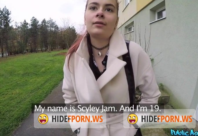 PublicAgent.com/FakeHub.com - Scyley Jam - Stairwell sex with Russian student [SD 480p]