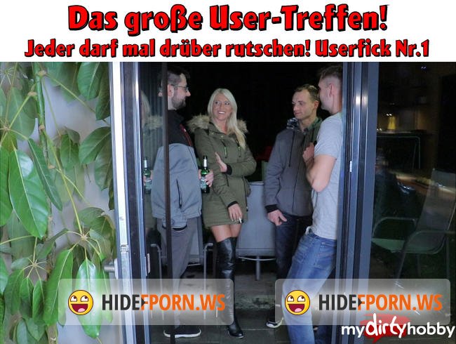 MyDirtyHobby/MDH - Daynia - Das grose Usertreffen - Jeder darf mal druber rutschen - Userfick Nr. 2 - The big user meeting! Everyone is allowed to slip over it | Userfick No. 2 [FullHD 1080p]