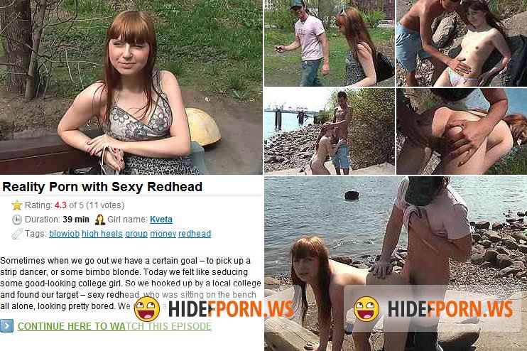 MyPickUpGirls.com/WTFPass.com - Kveta - Reality Porn With Sexy Redhead [HD 720p]